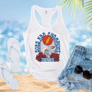 Grateful Dead Oklahoma City Thunder Nba Finals National Basketball Champs 2025 T Shirt