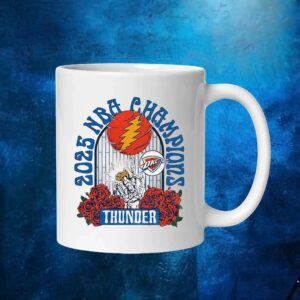 Grateful Dead Oklahoma City Thunder Nba Finals National Basketball Champs 2025 T Shirt