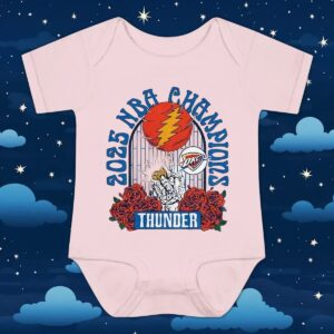 Grateful Dead Oklahoma City Thunder Nba Finals National Basketball Champs 2025 T Shirt