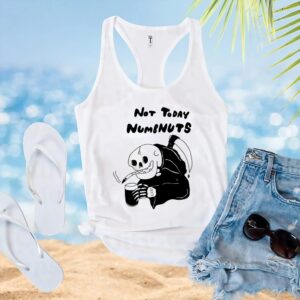 Grim Reaper smoke no today numbnuts t shirt