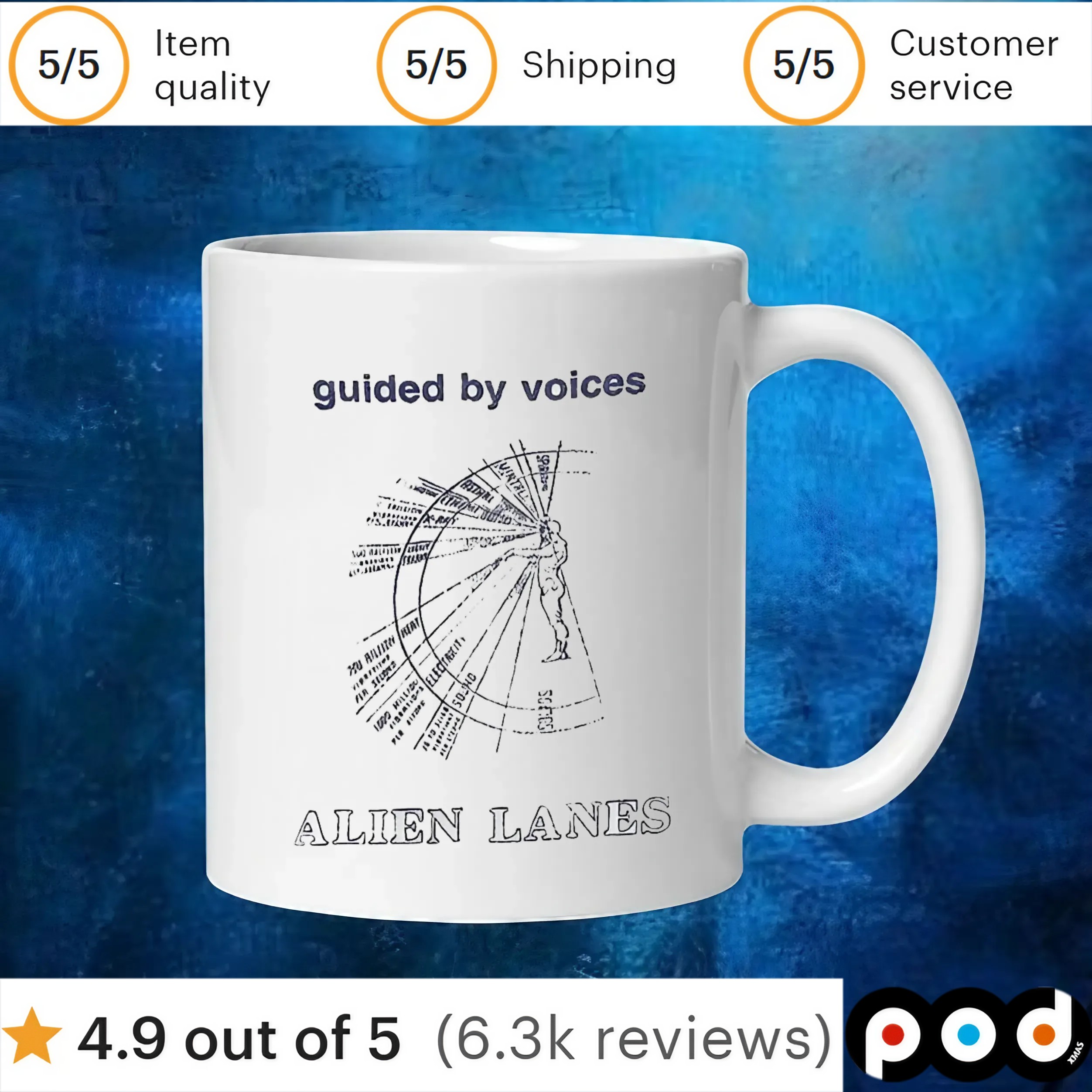 Guided by voices Alien Lanes t shirt Guided by voices Alien Lanes t shirt