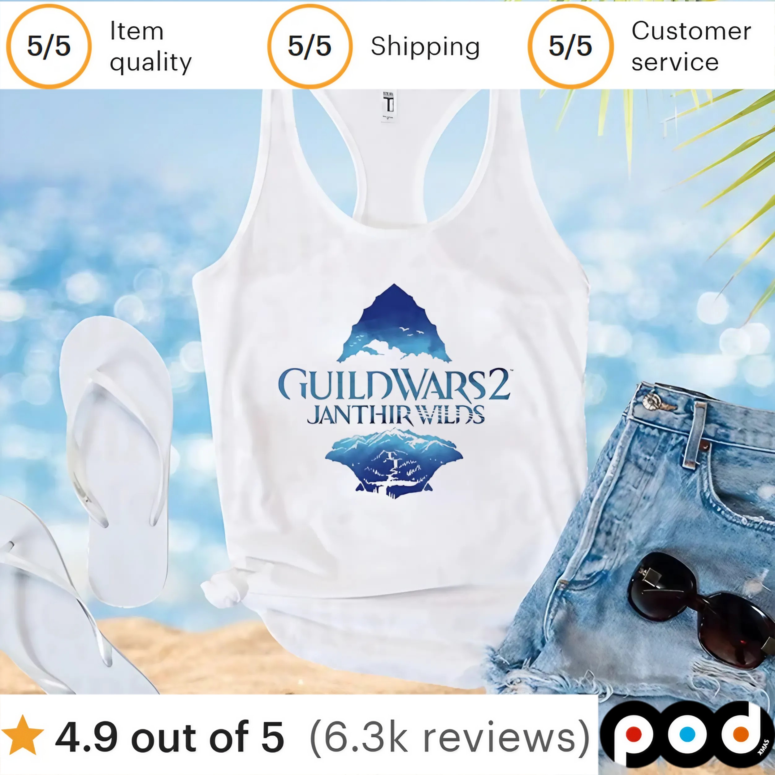 Guild Wars 2 Janthir Wilds t shirt Guild Wars 2 Janthir Wilds t shirt