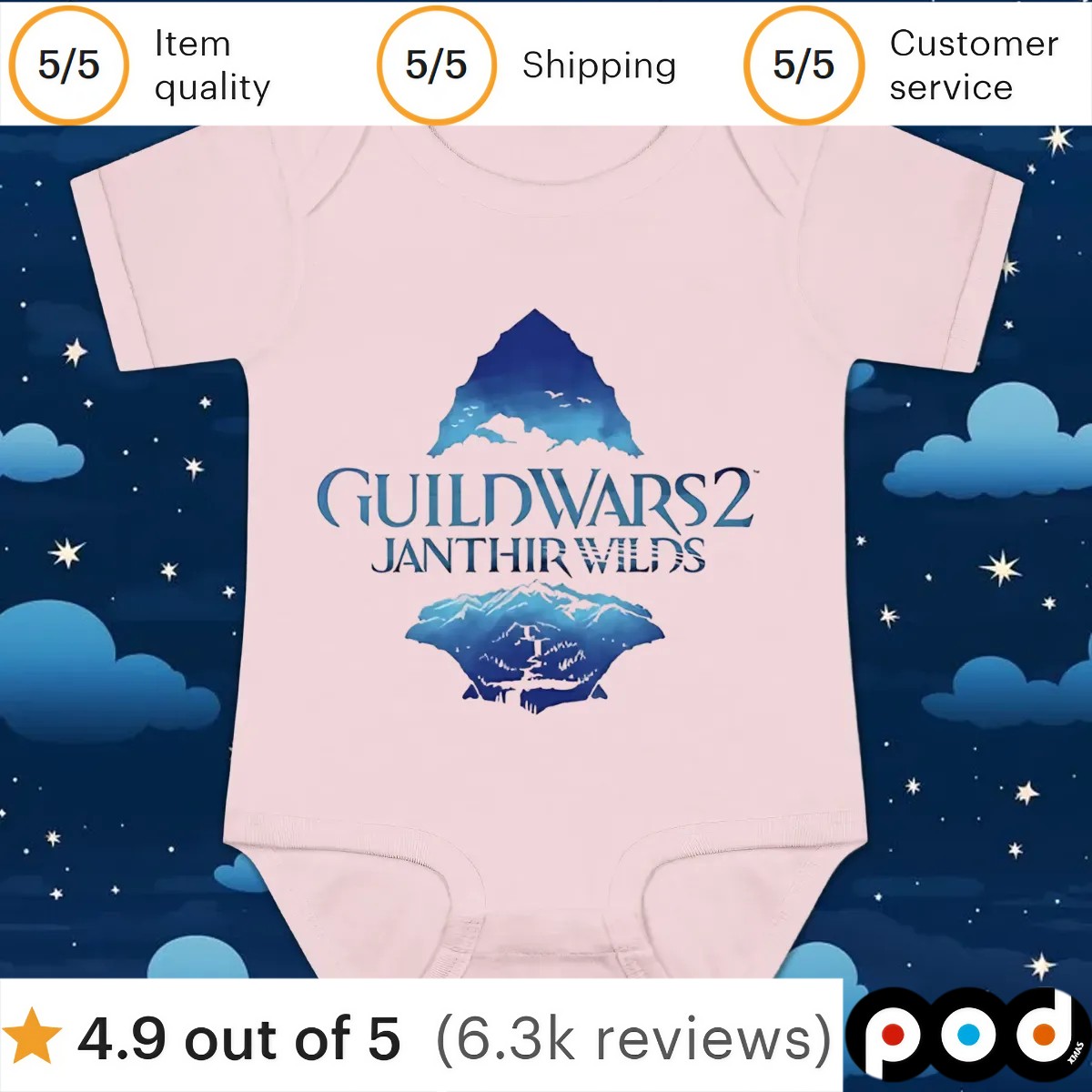 Guild Wars 2 Janthir Wilds t shirt Guild Wars 2 Janthir Wilds t shirt