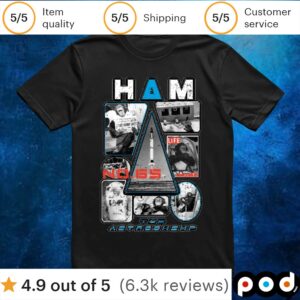 Ham the Original Astronaut T Shirt