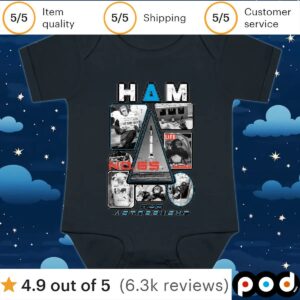 Ham the Original Astronaut T Shirt