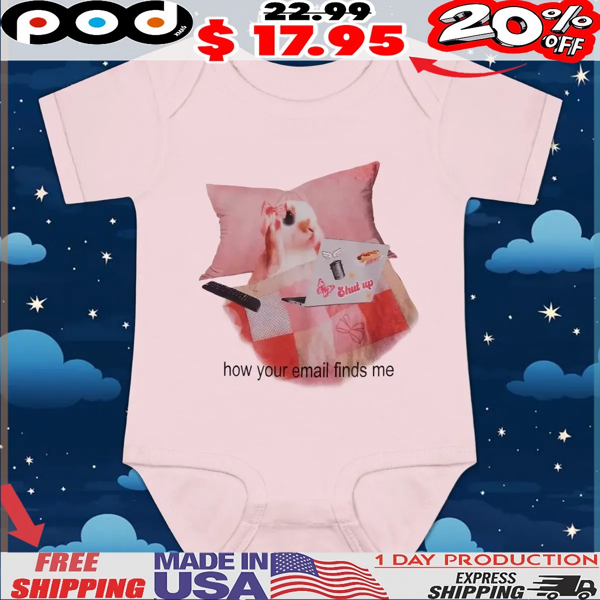 Hamster Bed Shut up How your email finds me T Shirt Hamster Bed Shut up How your email finds me T Shirt