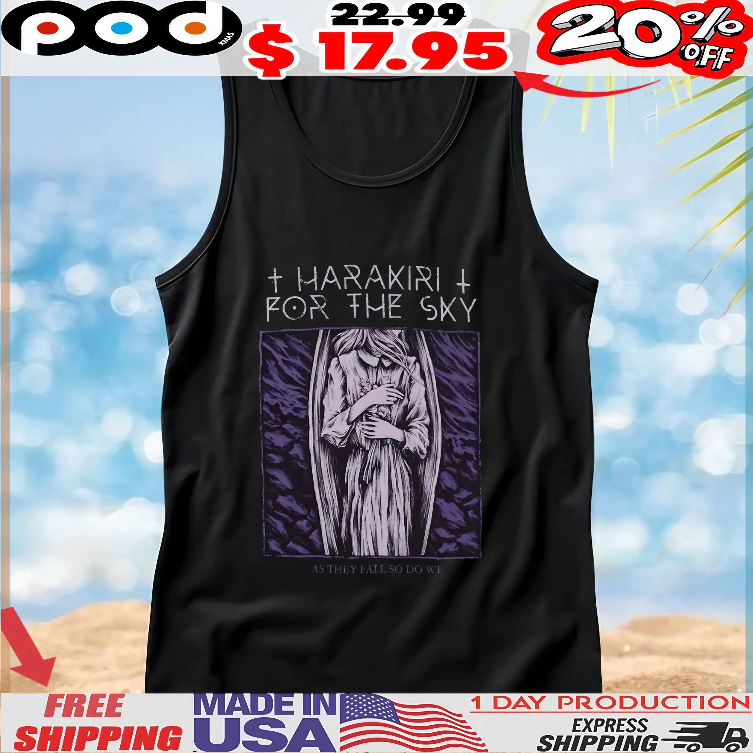 Harakiri For The Sky As They Fall So Do We Vintage T Shirt