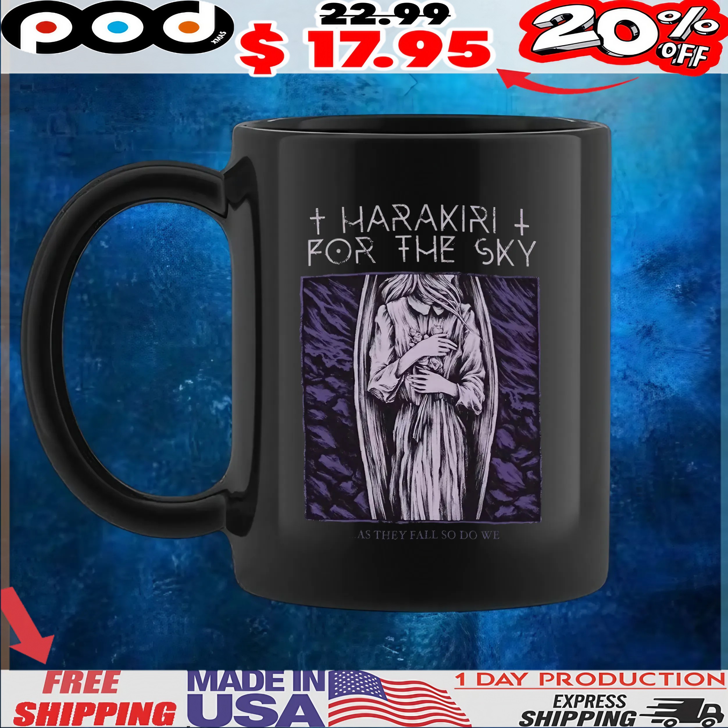 Harakiri For The Sky As They Fall So Do We Vintage T Shirt