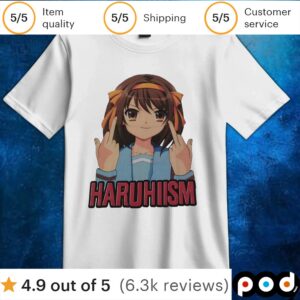 Haruhiism Middle Finger T Shirt