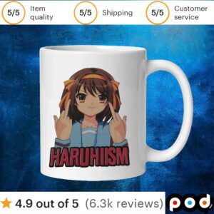Haruhiism Middle Finger T Shirt
