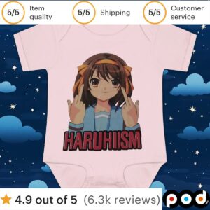 Haruhiism Middle Finger T Shirt
