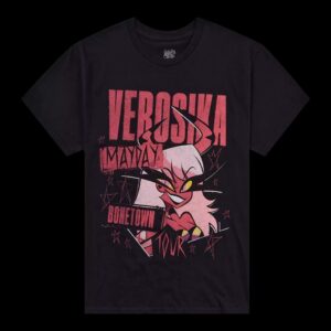 Helluva Boss Verosika Tour Bonetown Tour T Shirt