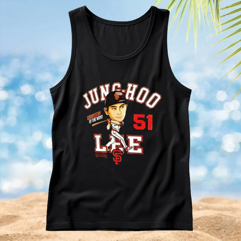 Jung Hoo Lee San Francisco Giants Mlb Hometown Caricature T Shirt