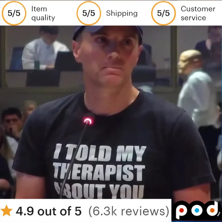 I Told My Therapist About You At Anchorage Assembly T Shirt