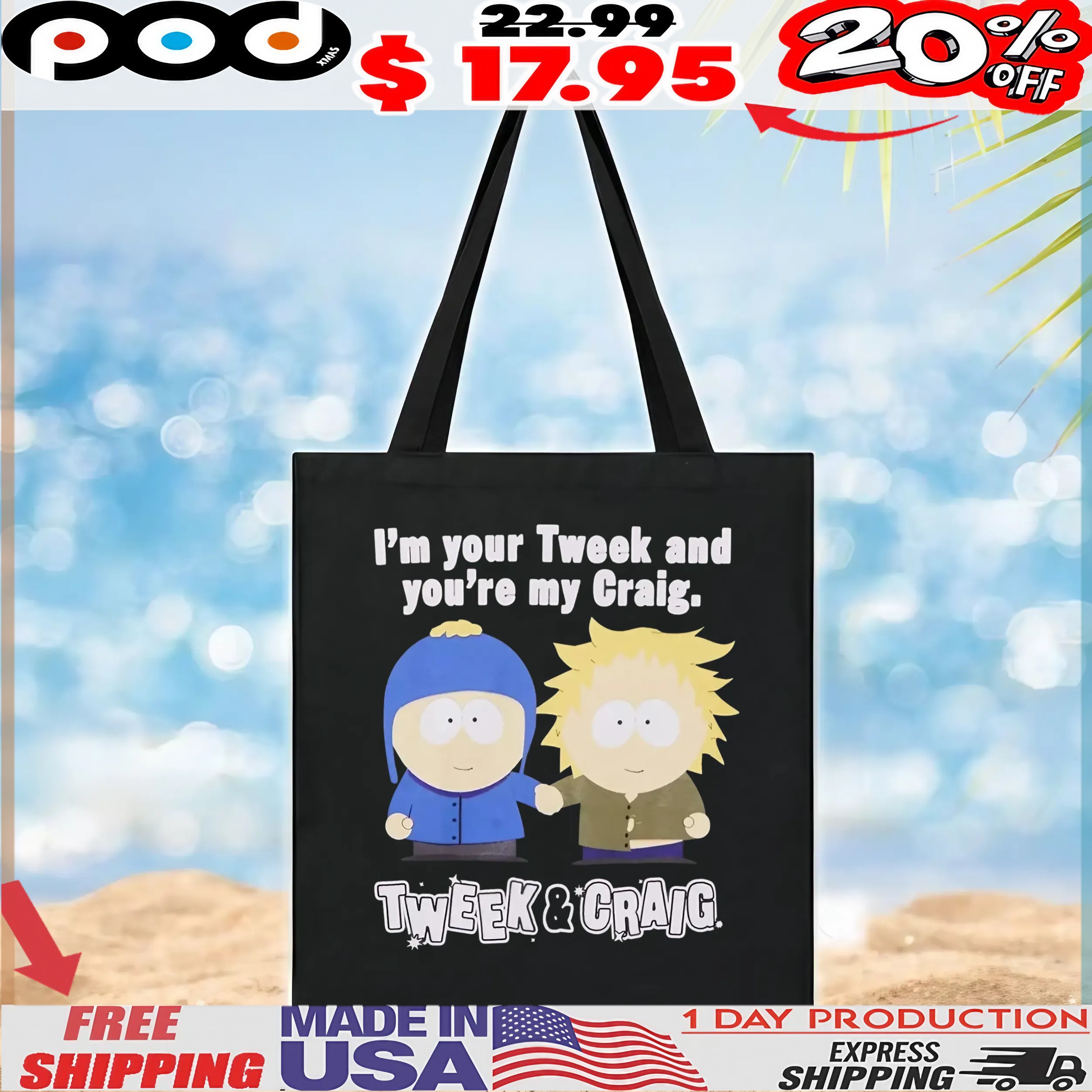 I'm your Tweek and you're my Craig Tweek and Craig T Shirt