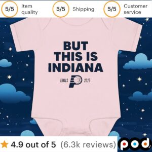 Indiana Pacers But This Is Indiana 2025 NBA Finals T shirt