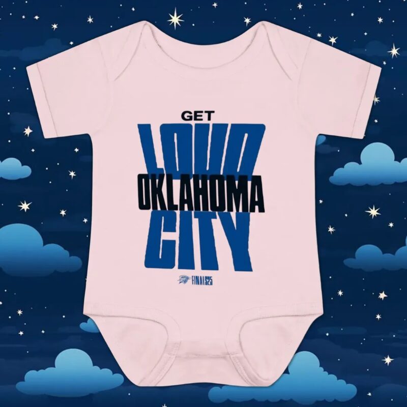 Get Loud Oklahoma City 2025 Nba Finals T Shirt