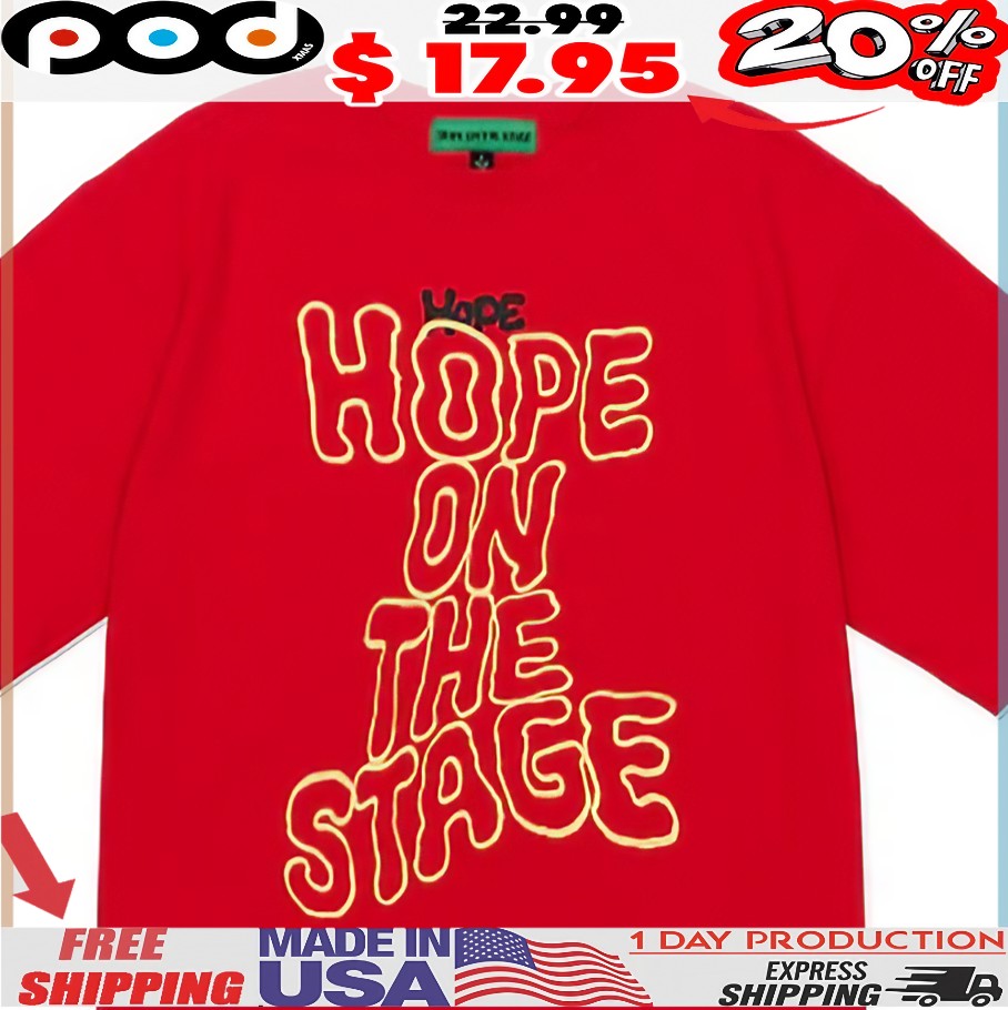 J-hope Bts Hope On The Stage Final Tour T Shirt