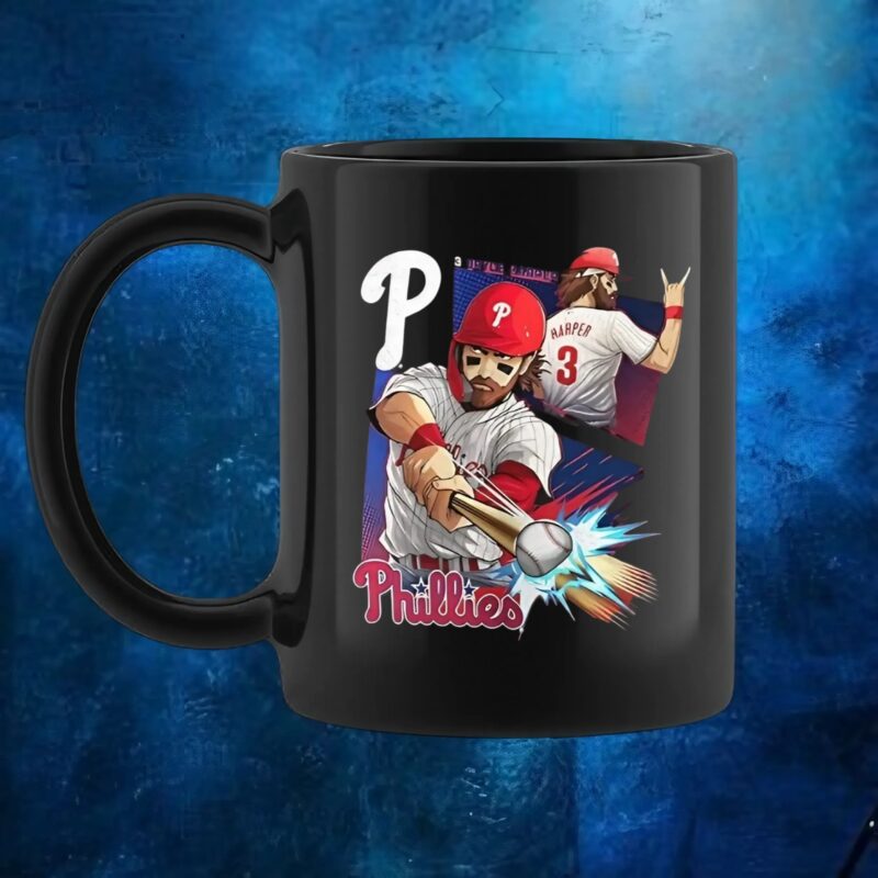 Bryce Harper Philadelphia Phillies Anime Player T Shirt