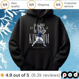 Jac Caglianone Kansas City Royals MLB baseball kingdom t shirt