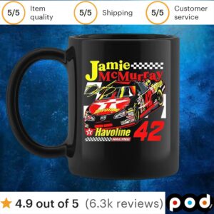 Jamie Mcmurray 42 Havoline Racing t shirt