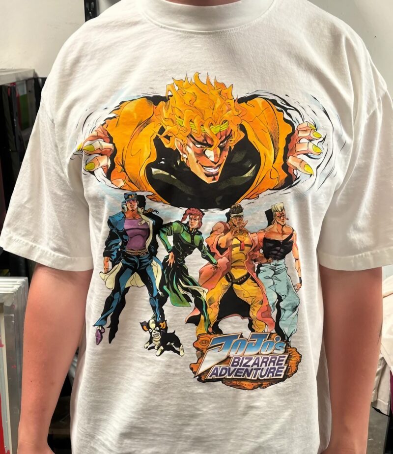 JoJo’s Bizarre Adventure Dio and Stardust Crusaders Anime T Shirt