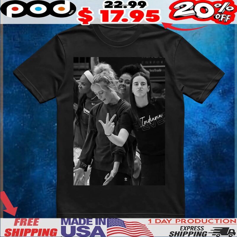 Caitlinclark And Sophie Cunningham Indiana Women's Basketball T Shirt