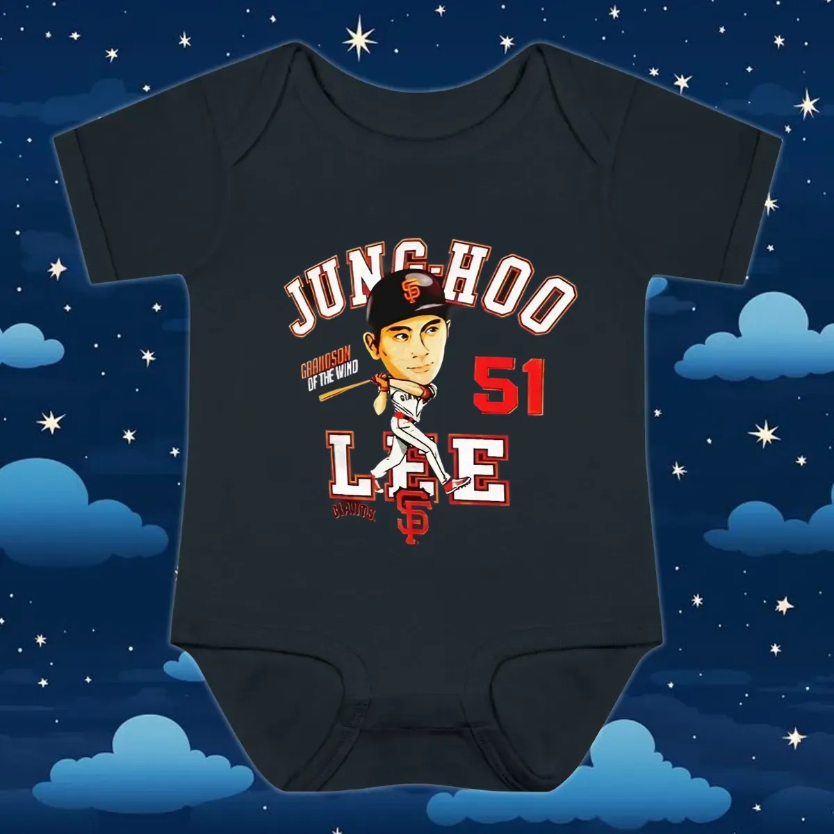 Jung Hoo Lee San Francisco Giants Mlb Hometown Caricature T Shirt