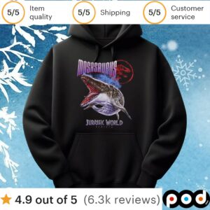 Jurassic World Rebirth Mosasaurus T Shirt