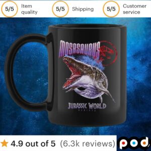 Jurassic World Rebirth Mosasaurus T Shirt
