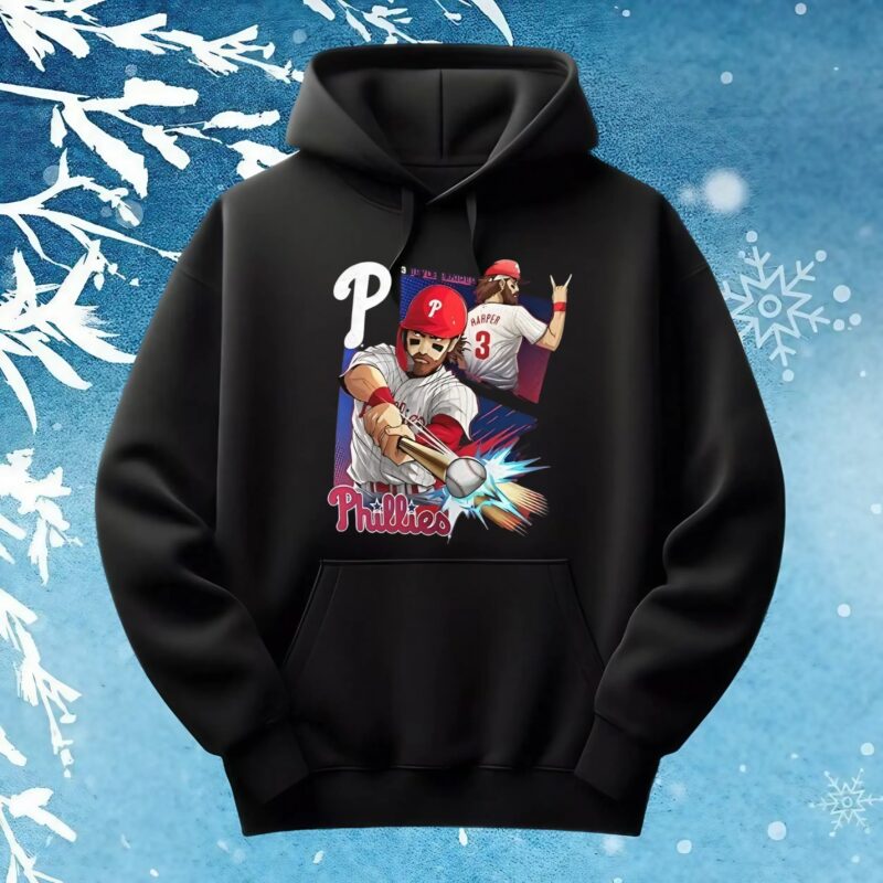 Bryce Harper Philadelphia Phillies Anime Player T Shirt