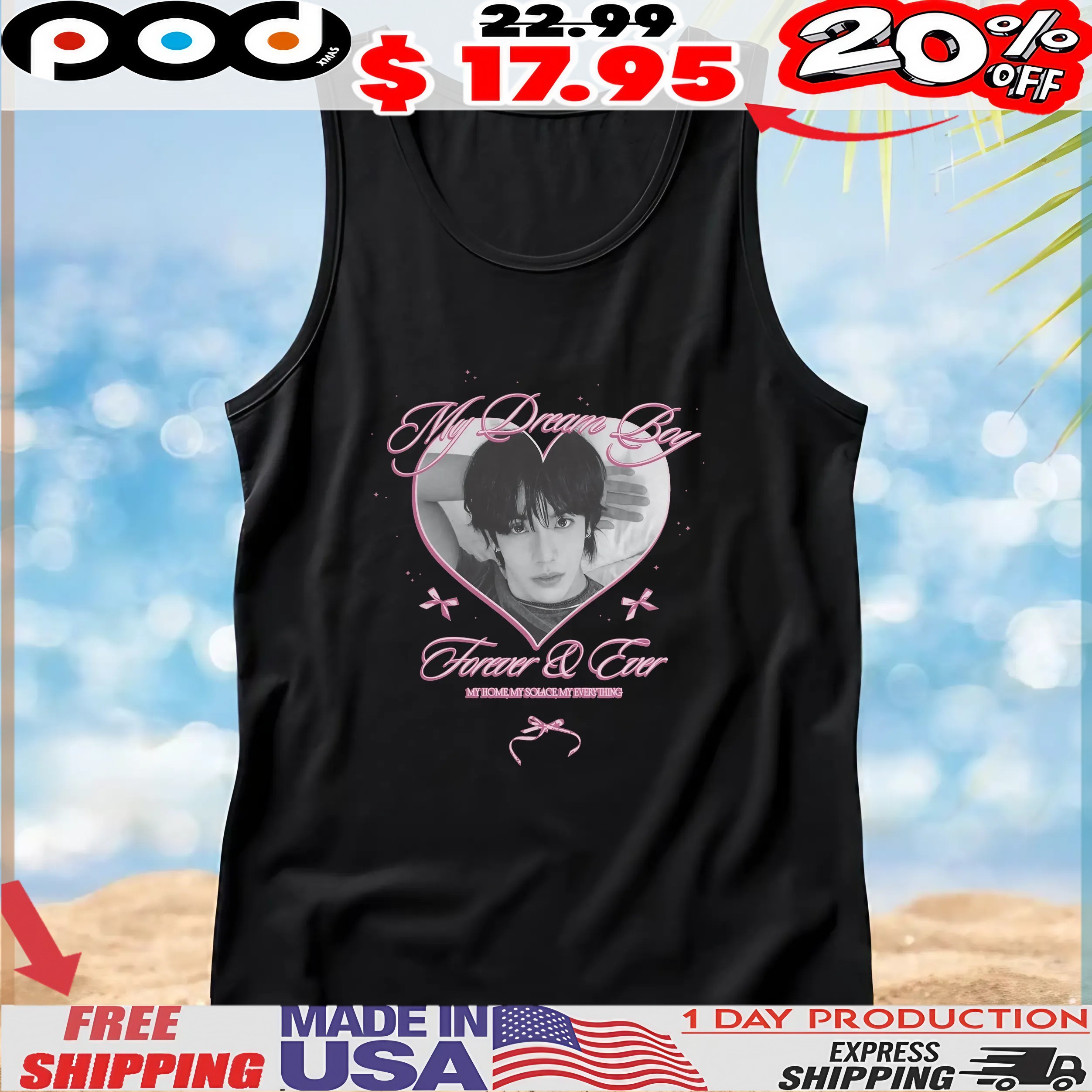 KAZUTA My Dream Bay Forever And Ever My Home, My Solace, My Everything Custom T Shirt