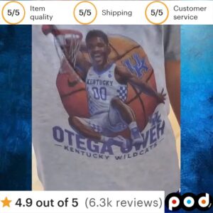 KENTUCKY 30 OTEGA Oweh KENTUCKY WILDCATS t shirt
