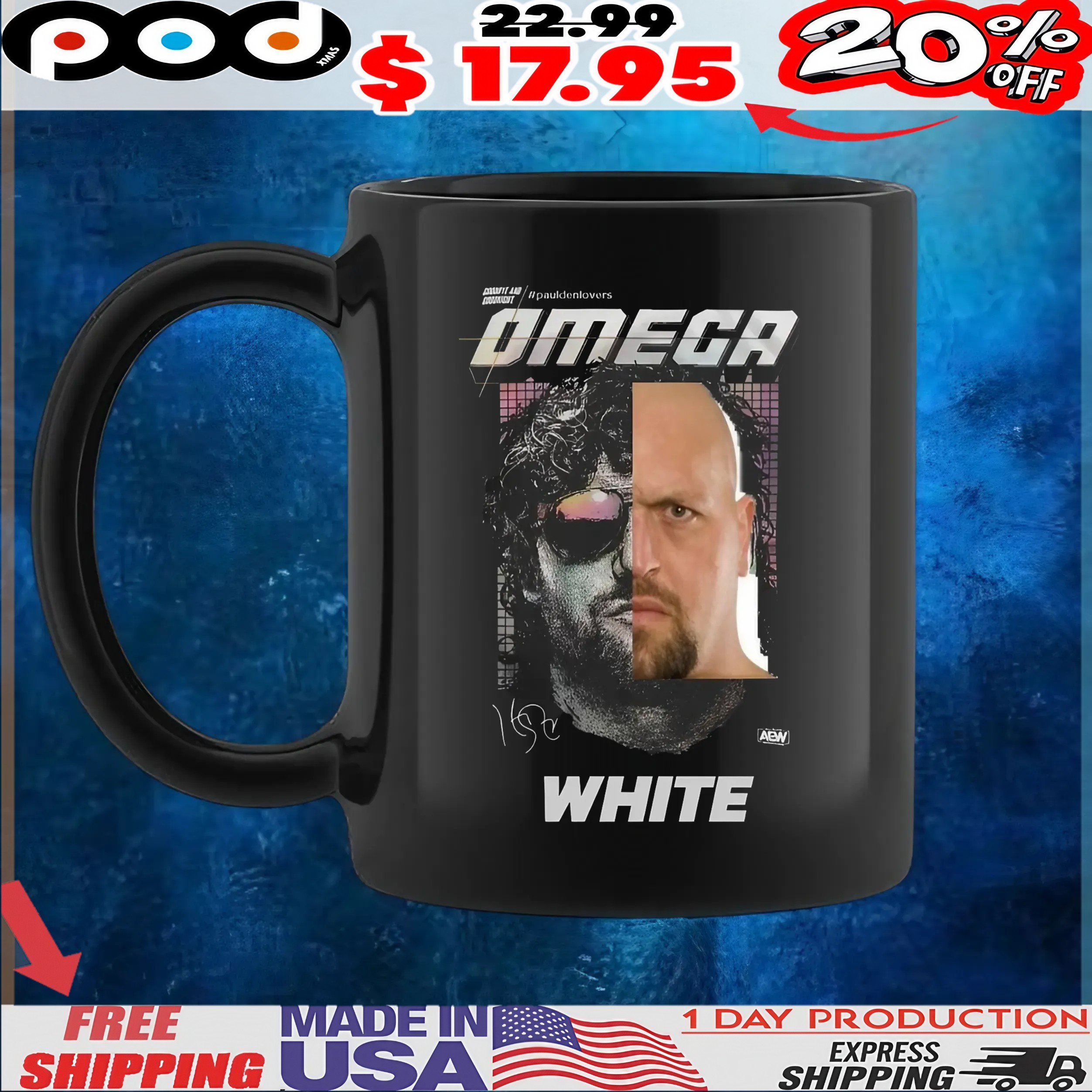 Kenny Omega And No Bs Paul White Face Wrestling T Shirt