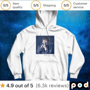 Kim Taehyung BTS signature t shirt