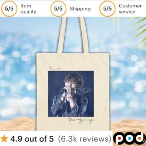 Kim Taehyung BTS signature t shirt