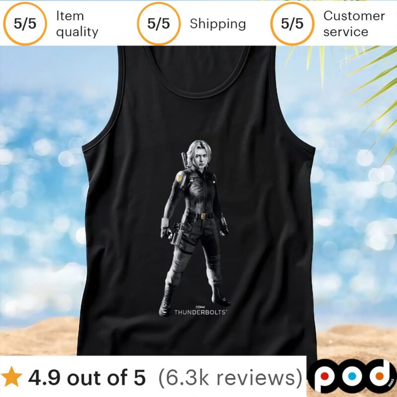 Marvel Thunderbolts Yelena Belova Full Body Portrait T Shirt