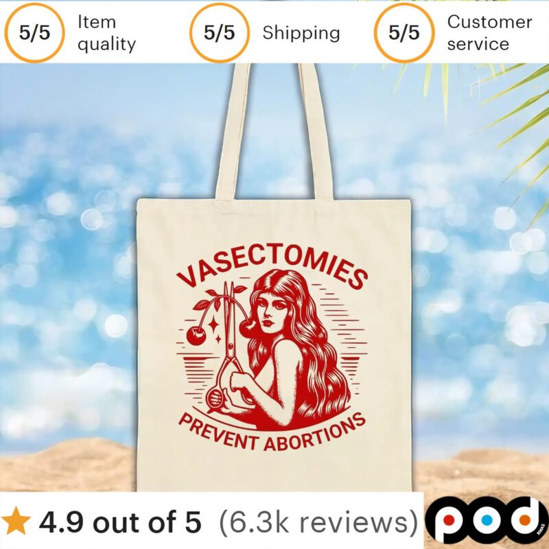 Vasectomies Prevent Abortions Cherry T Shirt
