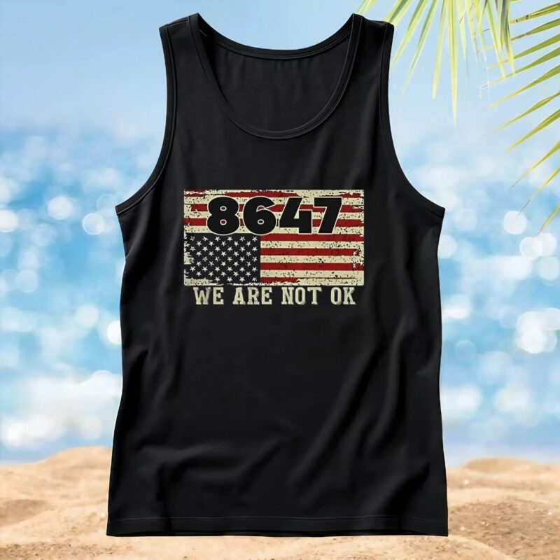 86 47 upside down we are not ok vintage t shirt