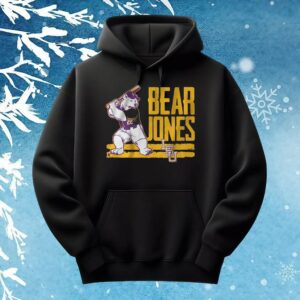 LSU Baseball Jared Jones Bear T Shirt