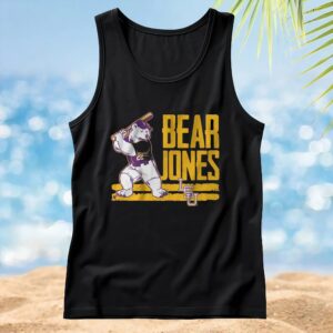 LSU Baseball Jared Jones Bear T Shirt