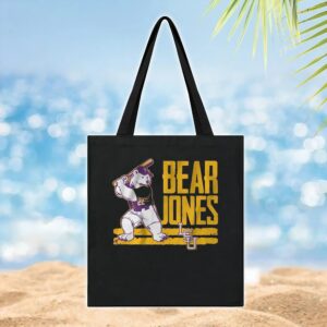 LSU Baseball Jared Jones Bear T Shirt