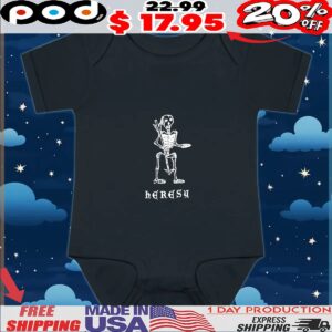Louis Tomlinson Wearing Heresy Skeleton T Shirt