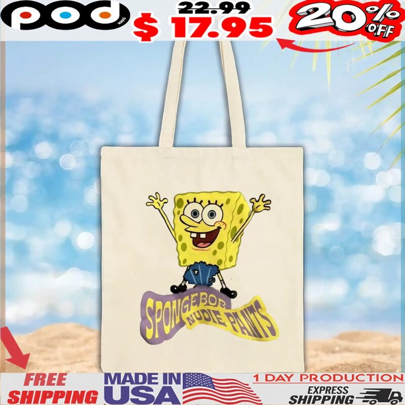 Spongebob Nudie Pants Happy T Shirt