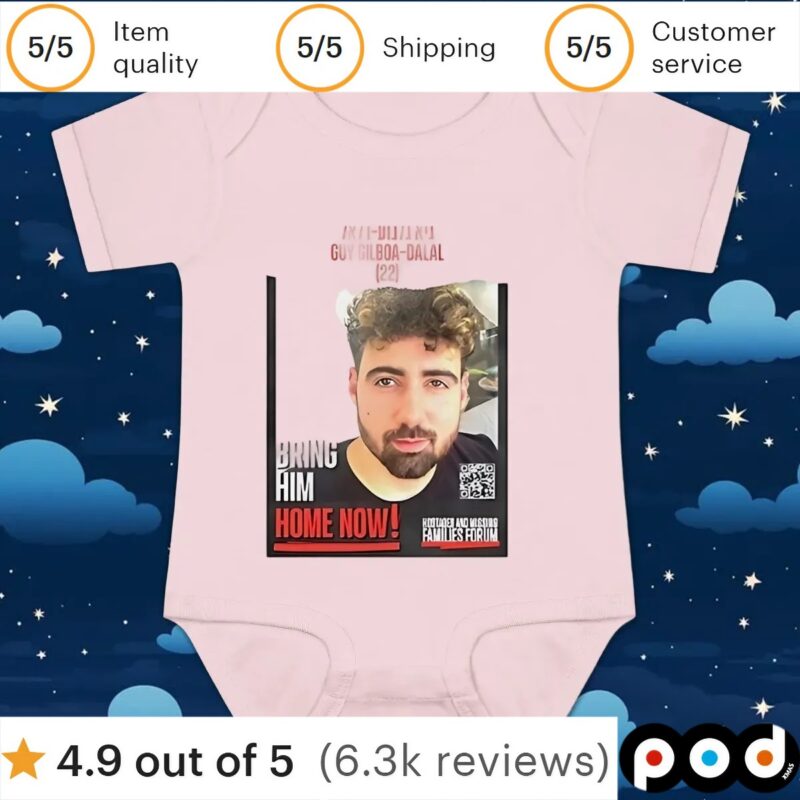 Guy Gilboa Dalal bring him home now t shirt