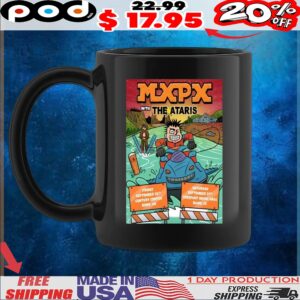 MXPX Sept 26 Century Center Bend OR and Sept 27 Treefort Music Hall Boise ID Poster T Shirt