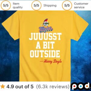 Major League Just A Bit Outside Harry Doyle T Shirt