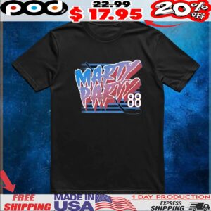 Marty Party Martin Necas 88 Colorado Avalanche Hockey T Shirt