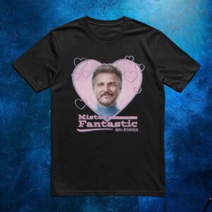 Marvel The Fantastic Four First Steps Mister Fantastic Hearts Mineral T Shirt