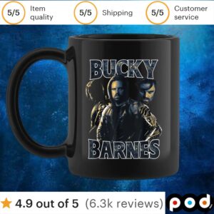Marvel Thunderbolts Bucky Barnes Showcase Poster T Shirt